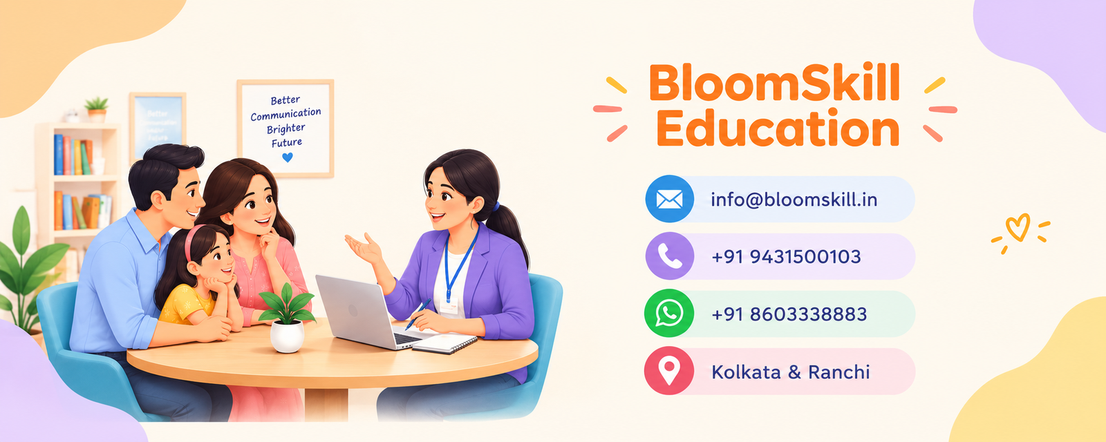 BloomSkill Education Contact
